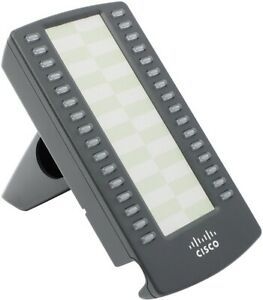 Cisco SPA500S SideCar Expansion Module Attendant Console 32 Buttons for SPA500
