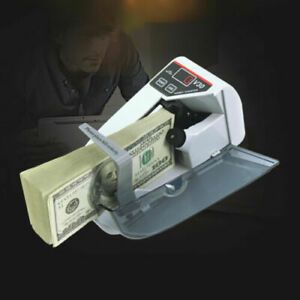 Portable Handy Bill Cash Money Count Machine Mini Banknote Currency Counter