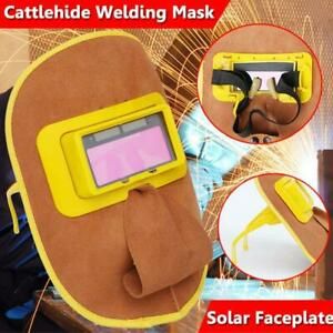 Automatic Darkening Welding Mask Welders Lens Grinding Solar Power 20%OFF
