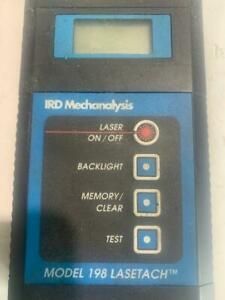 IRD Mechanalysis MODEL 198  / 198F LASETACH LASER TACHOMETER STOCK #15188