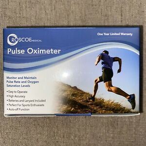 BRAND NEW SEALED ROSCOE FINGERTIP PULSE OXIMETER FAST FREE SHIPPING