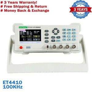 ET4410 Desktop LCR Meter Tester 100KHz Inductance Capacitance Meter Measure