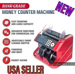 Carnation Bank Grade Bill Cash Counter Fast User-Friendly Money Counting Machine