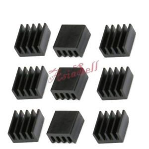 Aluminium Heat Sink Heatsink Raspberry PI StepStick A4988 IC 8.8x8.8x5mm 50pcs