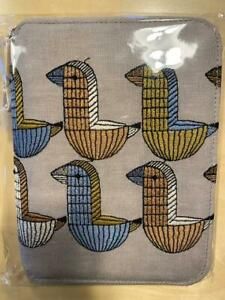 Hobonichi Techo x mina perhonen A6 Original wood bird gray 2020 Cover JAPAN NEW