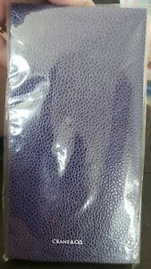 CRANE &amp; CO. JP0107 Purple Pebble Finish List Pad 125 Sheets 9.6cm X 17.8 cm