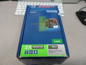 Bosch GLL40-20G 40 ft. Green Cross Line Laser Level Self Leveling with VisiM NEW