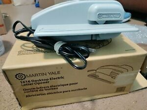 Martin Yale 1616 Automatic Desktop Electric Letter Opener Gray