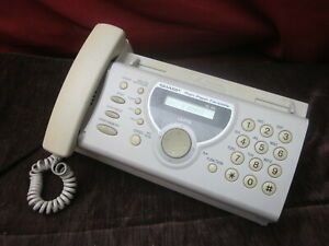 Sharp UX-P115 Plain Paper Personal Home Fax Machine Copier w Phone