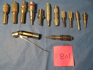 Lot of Assorted Stryker Drill Attachments  (QTY-13)