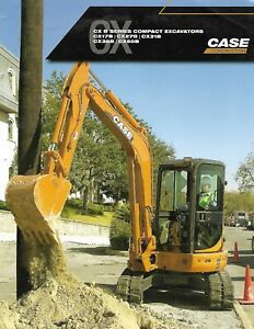 Equipment Brochure - Case - CX17B et al - CX B series Compact Excavator (E6762)