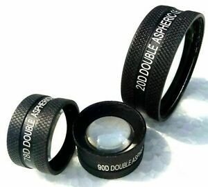 Double Aspheric Lens 20D 90D &amp; 78D Ophthalmology &amp; optometry KFW Lens