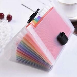 A6 Rainbow Organ Bag Folder Data File Folder Bill Folder Invoice Folder