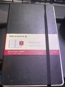 NEW Moleskine RULED Paper Tablet Hard Cover Smart Notebook Large PEN+ SEALED
