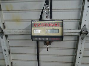 Cardinal CC2000 Commercial Electronic Hanging Scale 2000 lb x 1.0 lb