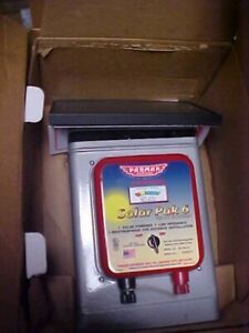 NEW PARKER MCCRORY  ELECTRIC FENCE SOLAR 25 MILE CHARGER USA