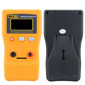M6013 High Precision Capacitor Meter Measuring Resistance Circuit Tester V9A4