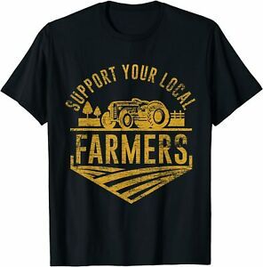 NEW LIMITEDVintage Farmers Premium Gift Idea Fun Tee T-Shirt S-3XL