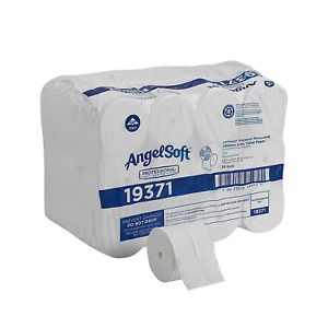 Angel Soft Professional Series Compact Premium Embossed Coreless 2-Ply High-Capa