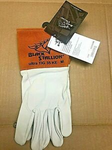 BLACK  STALLION ULTRA TIG  WELDING GLOVE 35KE  M