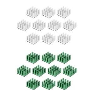 10PCS Aluminum Heatsink Heat Radiator Cooler for Electronic Chip Computer Heat