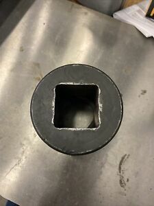 Snap On 1-1/2&#034; Drive 6-Point SAE 2 3/16” Flank Drive Shallow Impact Socket-IM705