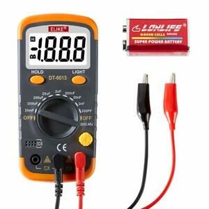 ELIKE Digital Capacitor Tester,0.1pF to 20mF High Precision Capacitance Meter