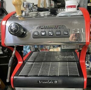 La Spaziale S1 Mini Vivaldi II Espresso Machine - Red