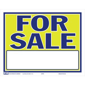 Hy-Ko 22405 Polyethylene English for Sale Sign 9 x 13 in. (Pack of 10), US $19.44 – Picture 1
