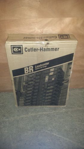 CUTLER HAMMER 125 Amp MAIN LUG LOADCENTER 120/240 (BR2020L125) poles 1