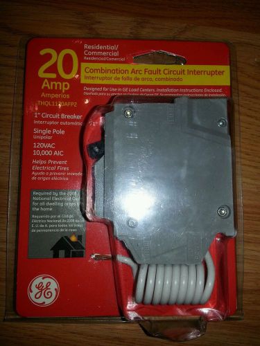 GE THQL1120AFP2 Single Pole Combination Arc Fault Circuit Interrupter 20 AMP NEW