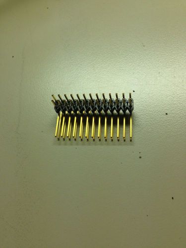 70pcs 2.54mm 2 x 13 Pin Male Double Row Right Angle Pin