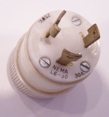 30 amp Male plugs 220volt NEMA # L6-30