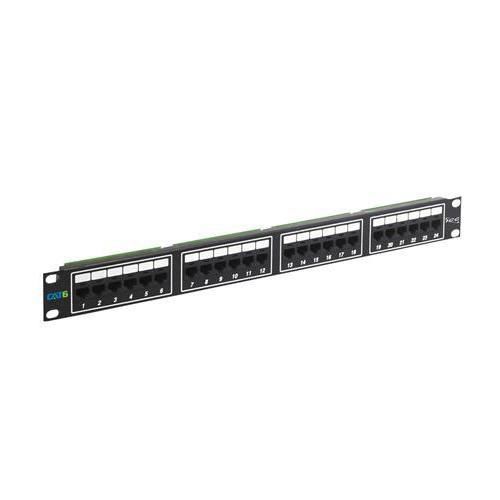 Icc icmpp02460 patch panel, cat 6, 24-port, 1 rms for sale