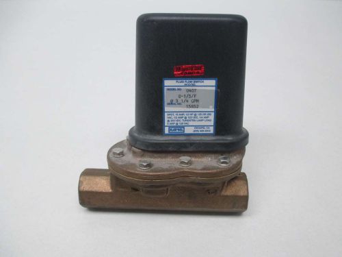 New harwil 0407 q-1/5/f fluid flow switch 125/250v-ac 1/2hp 15a d358276 for sale