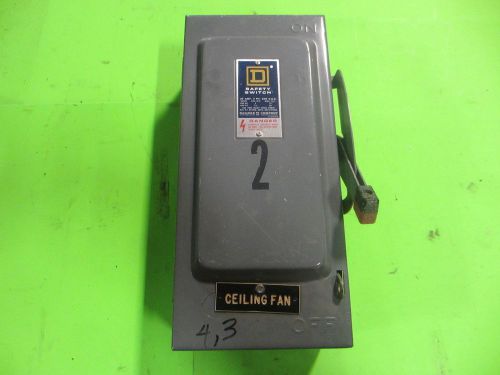 Square D #H361 Heavy Duty 30A Safety Switch