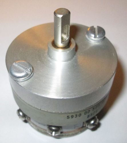 MIL-SPEC SEALED  ROTARY SWITCH  1 POLE - 2 POSITIONS (SPDT ON-ON)  NOS   1 PCS.