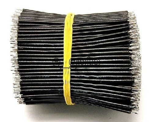 100pcs black tinning pe wire pe cable 50mm 5cm jumper wire copper good for sale