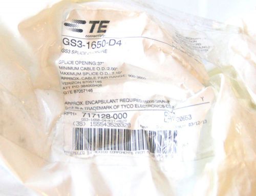 TE Connectivity GS3-1650-D4 Splice Closure Kit Verizon 87057146 ATT 384003406