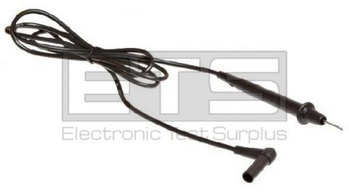 Fluke tl75 2mm hardpoint comfort grip test lead black with an angled plug tl-75 for sale