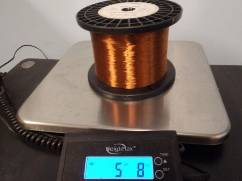 MWS Wire Industries 4.95 Lbs. 30 AWG Copper Class 220 Type M JW1177B/15 Magnet