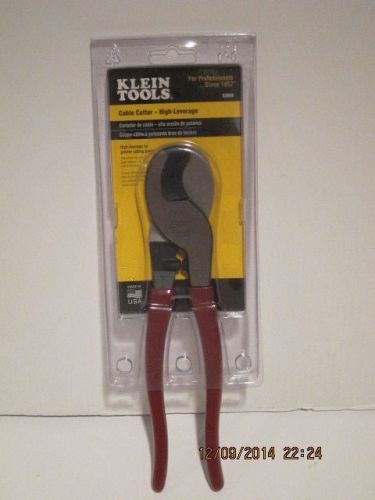 Klein tools 63050 high-leverage cable cutter-free shipping-new in sealed pack!!! for sale