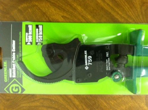 Greenlee 759 ratchet cable cutter for sale