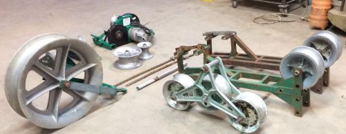 Greenlee 6500lb Cable Tugger 6001 With Job Box