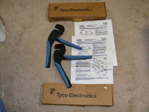 LOT OF (2) TYCO CRIMPERS MODEL 58078-5 AMP NEW/OLD STOCK NEVER USED