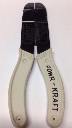 Vintage powr-kraft electricians wire cutters/strippers  made in usa for sale