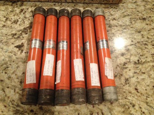 Lot of 6 WESTINGHOUSE BAL FUSE 1247219K 15KV 1/2E AMP MAX 130,000 AMP  (298)