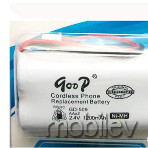 Cordless Phone Battery Ni-Mh GD-509 2.4V M1 1200mAh