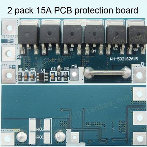 15a pcb charger protect board for 2 packs 7.2v/7.4v li-ion battery for sale
