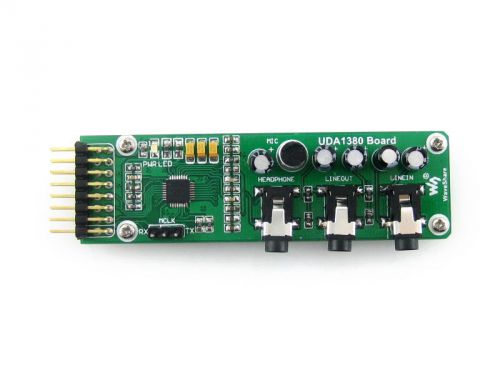 UDA1380 Board Stereo MD/CD/Mp3 Audio Codec Coder Decoder Input/output Module